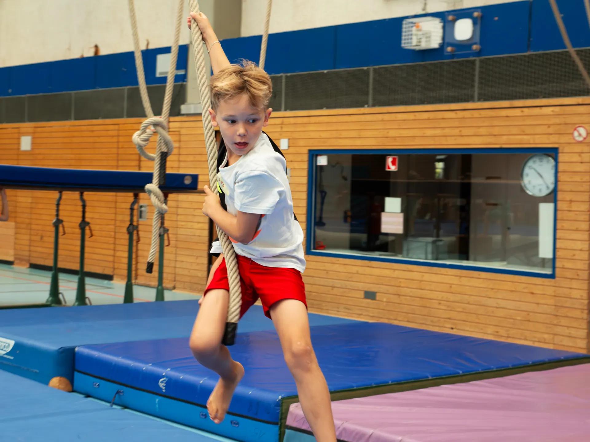 Trampolin-Action im WEMOVE.-Ferienprogramm